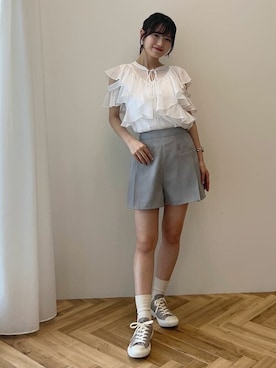 earth music&ecology officialさん(レディース・158cm)の夏コーディネート