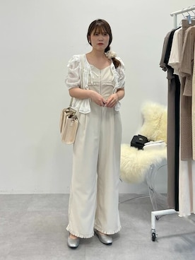 earth music&ecology officialさん（レディース・159cm）の夏コーディネート