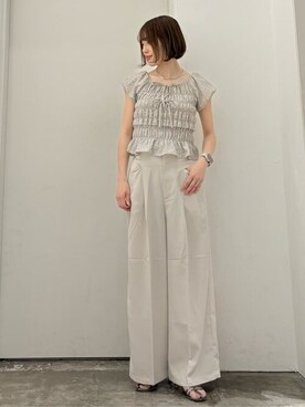 earth music&ecology officialさん(レディース・160cm)の夏コーディネート