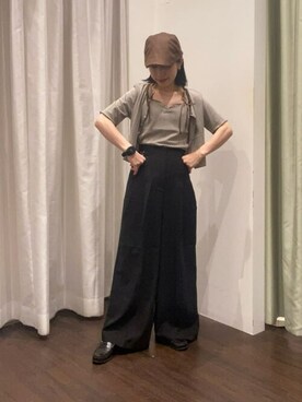 earth music&ecology officialさん（レディース・150cm）の夏コーディネート