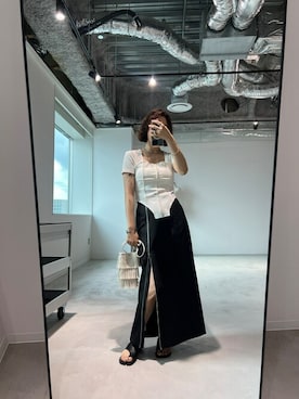 「フェス」｜ERIKO24さん（レディース・164cm）の夏コーディネート