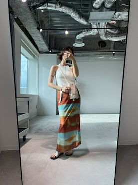 「フェス」｜ERIKO24さん（レディース・164cm）の夏コーディネート
