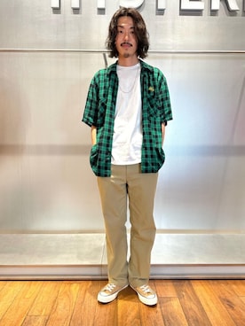 森 拓巳さんの「サイドジップ ハイカットスニーカー」を使ったコーディネート