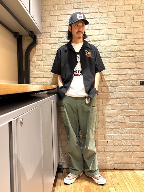 ヒステリックグラマー×ザローリングストーンズ オープンカラー