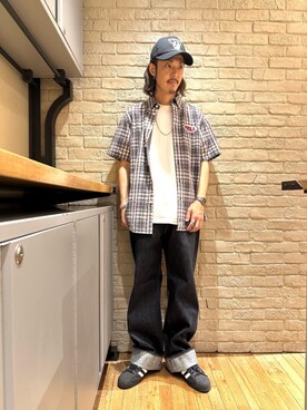 森 拓巳さん（メンズ・176cm）の夏コーディネート