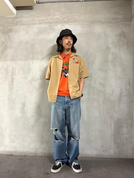 森 拓巳さん(メンズ・176cm)の夏コーディネート