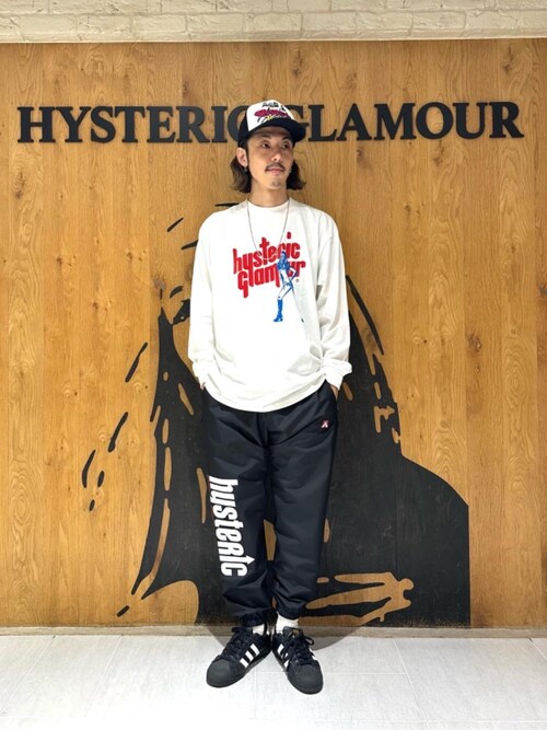 HYSTERIC GLAMOURルミネエスト新宿店森 拓巳さんのキャップを使った 