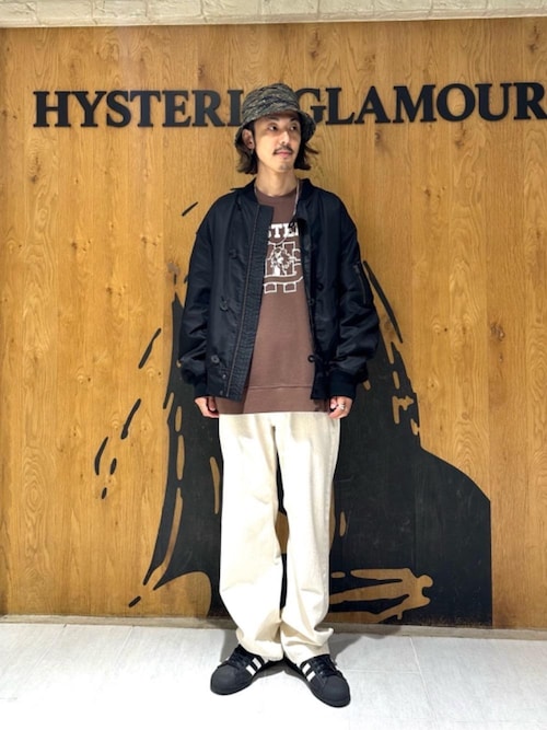 お値下げ☆美品☆HYSTERIC GLAMOUR ブラウン スウェット HYSTERIC GLAMOUR HYSTERIC GLAMOUR