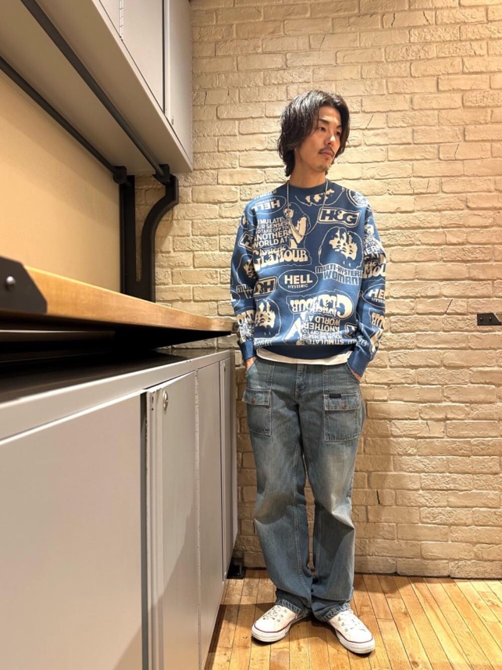 HYSTERIC GLAMOUR（ヒステリックグラマー）の「SUPER HYS柄ジャカード