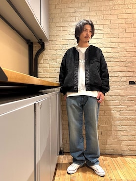 森 拓巳さん(メンズ・176cm)の冬コーディネート