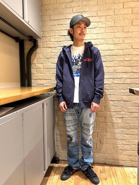 森 拓巳さん(メンズ・176cm)の冬コーディネート