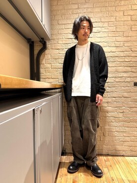 森 拓巳さん（メンズ・176cm）の冬コーディネート