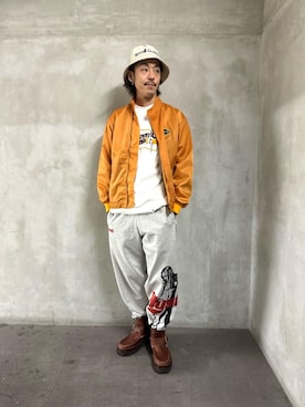 森 拓巳さん（メンズ・176cm）の冬コーディネート