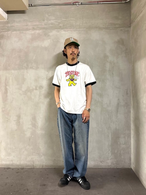 ☆HYSTERIC GLAMOUR☆FIRE BEAR GLITTER Tシャツ HYSTERIC GLAMOUR｜FIRE BEAR GLITTER Tシャツ | Rakuten
