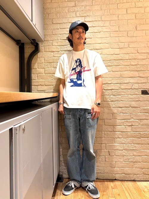 ブッシュデニムパンツ