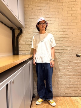 「HYSTERIC GLAMOUR（ヒステリックグラマー）のアイテム」を使った、森 拓巳さん（メンズ・175cm）の秋コーディネート