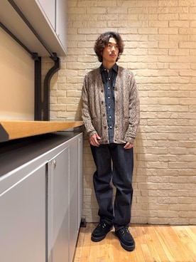 森 拓巳さん（メンズ・175cm）の秋コーディネート