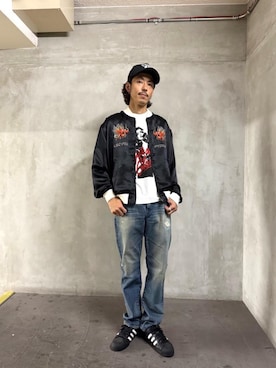 「HYSTERIC GLAMOUR（ヒステリックグラマー）のアイテム」を使った、森 拓巳さん（メンズ・175cm）の秋コーディネート