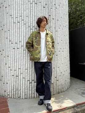 「HYSTERIC GLAMOUR（ヒステリックグラマー）のアイテム」を使った、森 拓巳さん（メンズ・175cm）の秋コーディネート