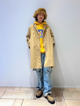 「HYSTERIC GLAMOUR（ヒステリックグラマー）のアイテム」を使った、森 拓巳さん（メンズ・175cm）の秋コーディネート