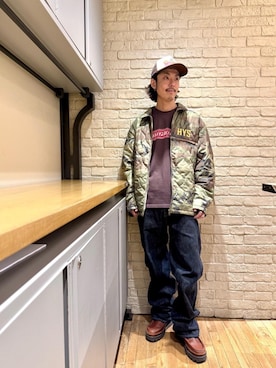 森 拓巳さん（メンズ・175cm）の秋コーディネート