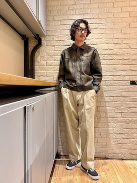 「アイテム（財布/小物）」を使った、森 拓巳さん（メンズ・175cm）の冬コーディネート