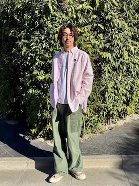 森 拓巳さん（メンズ・175cm）の冬コーディネート