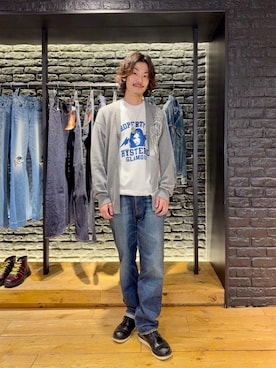 森 拓巳さん（メンズ・175cm）の冬コーディネート