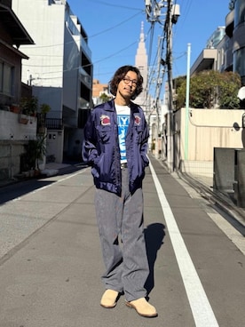 森 拓巳さん（メンズ・175cm）の冬コーディネート