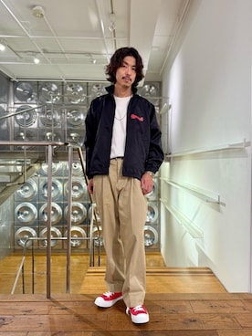 森 拓巳さん（メンズ・175cm）の冬コーディネート