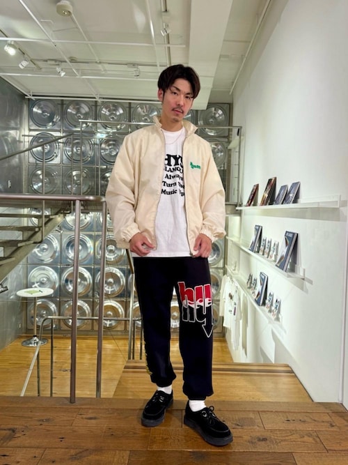 HYS FLARE LOGO スウェットパンツ（スウェットパンツ）｜HYSTERIC