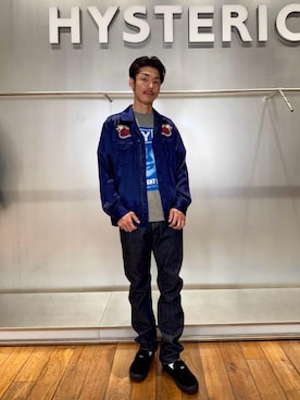 森 拓巳さん（メンズ・175cm）の冬コーディネート