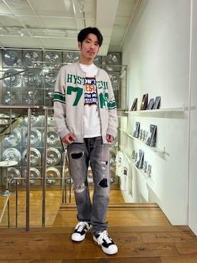 森 拓巳さん（メンズ・175cm）の冬コーディネート