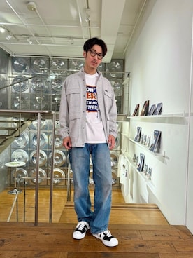 森 拓巳さん（メンズ・175cm）の冬コーディネート