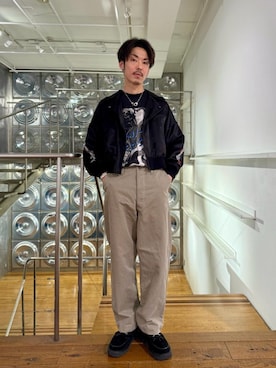 森 拓巳さん(メンズ・175cm)の春コーディネート