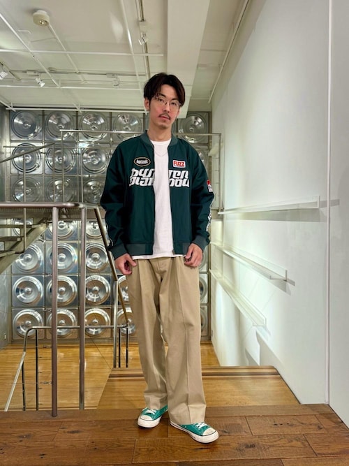 HYSTERIC GLAMOUR渋谷店森 拓巳さんのチノパンツを使った