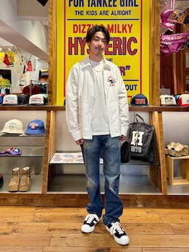 「ヒステリックグラマー」｜森 拓巳さん（メンズ・175cm）の春コーディネート