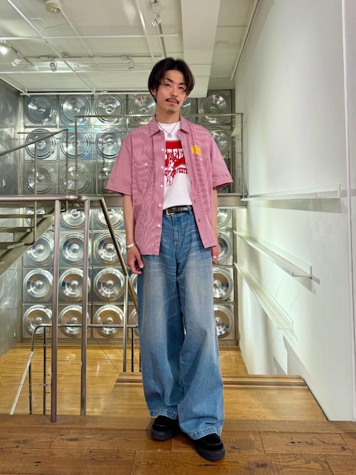 デニムワイドパンツ（デニムパンツ）｜HYSTERIC GLAMOUR（ヒステリック