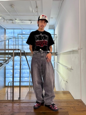 森 拓巳さん(メンズ・175cm)の夏コーディネート