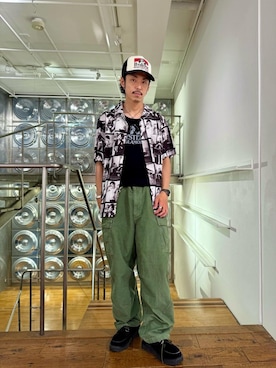 森 拓巳さん（メンズ・175cm）の夏コーディネート
