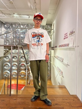 森 拓巳さん(メンズ・175cm)の夏コーディネート