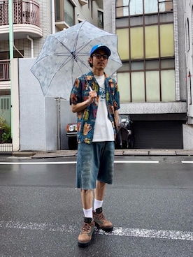 森 拓巳さん（メンズ・175cm）の夏コーディネート
