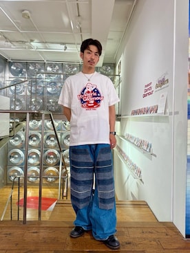 森 拓巳さん（メンズ・175cm）の夏コーディネート
