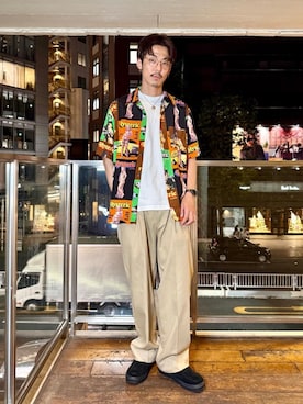 森 拓巳さん(メンズ・175cm)の夏コーディネート