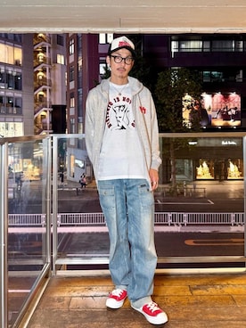 森 拓巳さん(メンズ・175cm)の夏コーディネート