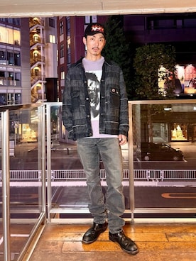 森 拓巳さん(メンズ・175cm)の夏コーディネート