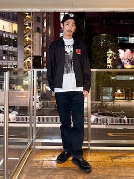 森 拓巳さん(メンズ・175cm)の夏コーディネート