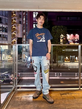 森 拓巳さん(メンズ・175cm)の夏コーディネート