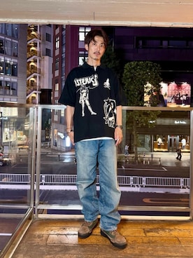 森 拓巳さん(メンズ・175cm)の夏コーディネート