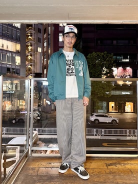 森 拓巳さん（メンズ・175cm）の秋コーディネート